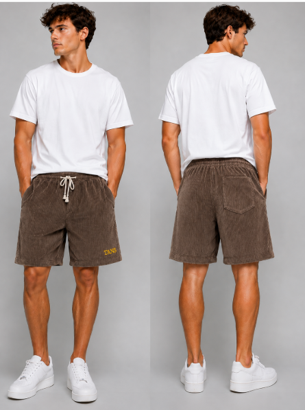 TANS CORDUROY SHORT