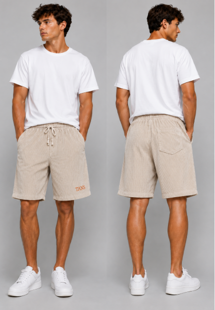 TANS CORDUROY SHORT